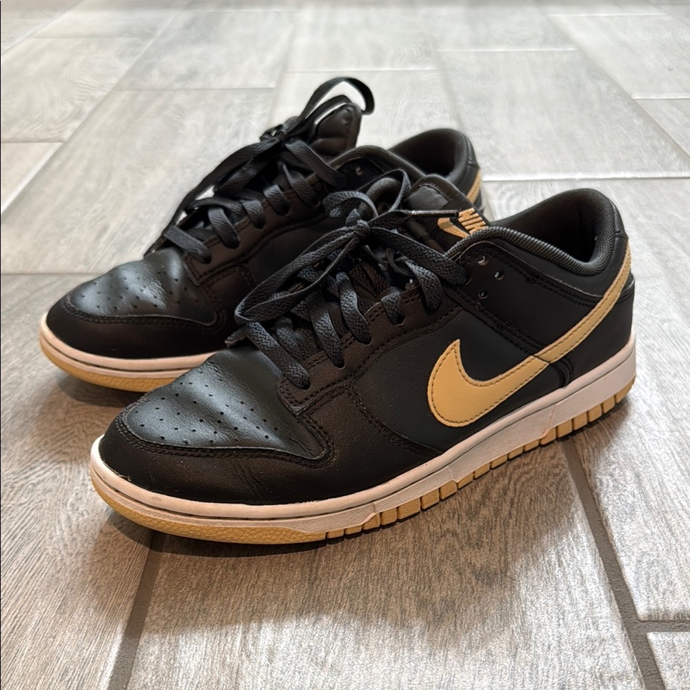 Nike Dunk Low Retro Men’s 8 Black/Gray/Yellow